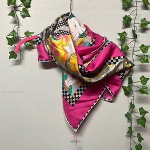 Chinese silk bandana. New with tags.